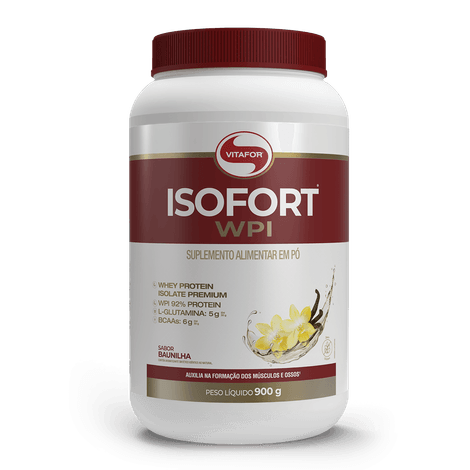 Isofort Baunilha Vitafor 900g-1738088589229